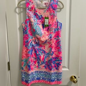 SOLD on XP. NWT Mila shift dress in Aquadesiac size 6